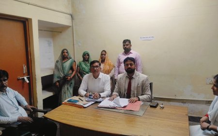 मध्यस्थता केन्द्र में वर्षों पुराने वैवाहिक विवाद का हुआ सुखद समाधान – पति-पत्नी ने मिलाया हाथ, साथ रहने का लिया संकल्प