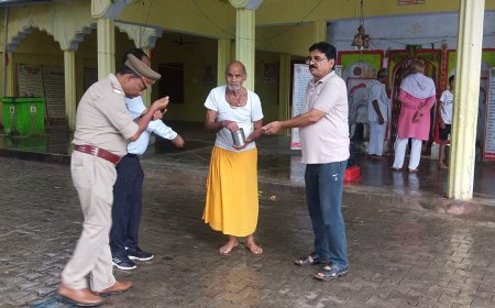 गरौठा में भव्य कावड़ यात्रा की तैयारी जोरों पर — एसडीएम और नगर पंचायत अध्यक्ष ने व्यवस्थाओं का किया स्थलीय निरीक्षण